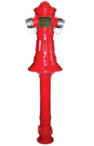 Pillar type fire hydrant vintage desing - Art 8007