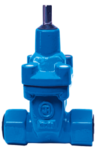 Resilient seated gate valve with threaded ends - Art 3116 - 3126